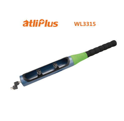 ATLI Practical factory price car Safety lock baseball bat steering wheel lock with Double hook