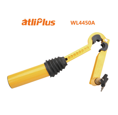 ATLI WL4450A Handbrake to Gear Stick Lock,Car Gear Lock Adjustment Anti Theft Lock Brake Gear Shift Knobs Security Protection
