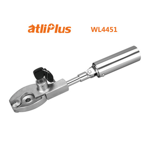 ATLI Car Handbrake Lock, More Adaptable Thread Adjustment, Security Lock with Compact, Car Anti Theft Brake Gear Shift Knobs Handbrake Lock