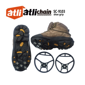 Crampons Ice Snow Grips Traction Cleats Shoes Grips With Anti Slip Shoe Chain