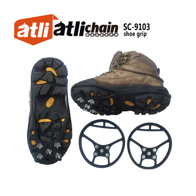 Crampons Ice Snow Grips Traction Cleats Shoes Grips With Anti Slip Shoe Chain