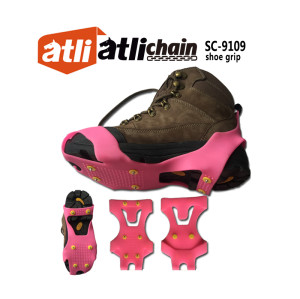 Good Quality Ice Crampons snow anti slip shoe crampons climbing grips spikes ice gripper shoe chain