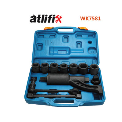 AtliFix WK7581  5000N.M1:58 heavy duty labor saving lug nut wrench heavy duty torque wrench wheel nut wrench truck torque multiplier