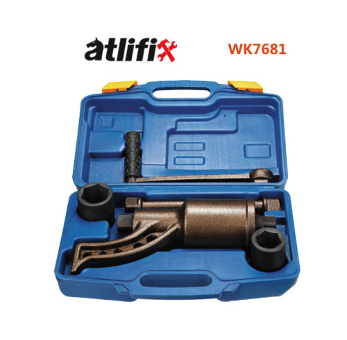 AtliFix WK7681 6200N.M. tyre torque wrench Torque Multiplier Set Heavy Duty Labor Saving Lug Nut Wrench Remover Socket