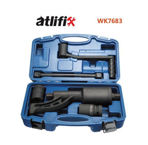 ATLI WK7683 High quality Hand Tool Sets Auto Repair Torque Wrench 6200N.M socket wrench set with Labor Saving Wrench