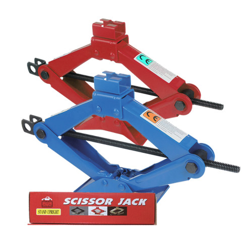 ATLIFIX HSJ-1022 Professional Scissor Jack with Iron Handle RV Trailer Stabilizer Leveling Jack Car Trunk(1T)