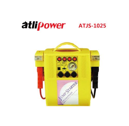 ATLIPOWER ATJS-1025 3 IN 1  Jump Starter,Auto Battery Booster With LED Work Light and Air Compressor