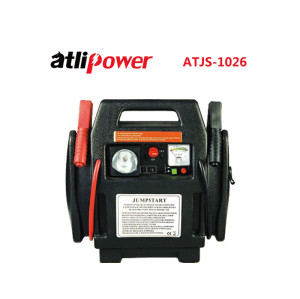 ATLIPOWER ATJS-1026 3 IN 1 Jump Starter,Auto Battery Booster With LED Work Light and Air Compressor