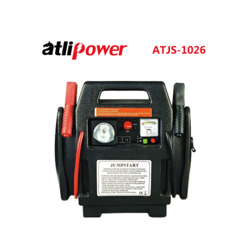 ATLIPOWER ATJS-1026 3 IN 1 Jump Starter,Auto Battery Booster With LED Work Light and Air Compressor