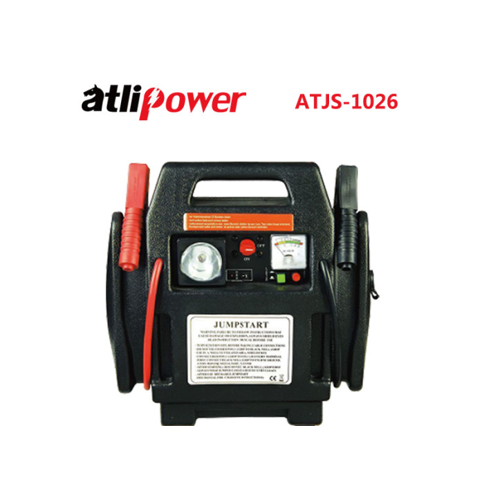 ATLIPOWER ATJS-1026 3 IN 1 Jump Starter,Auto Battery Booster With LED Work Light and Air Compressor