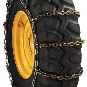 26D square link design Grader & Equipment Tire Chains