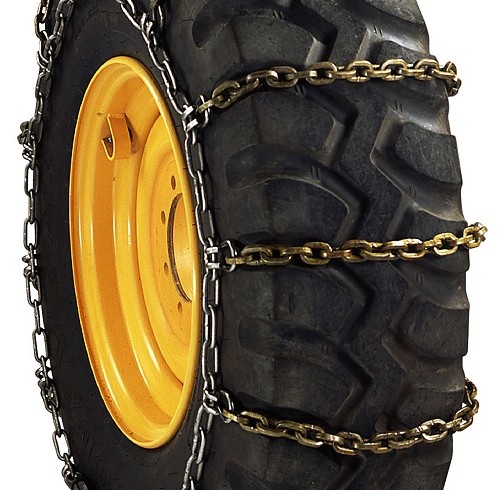 26D square link design Grader & Equipment Tire Chains