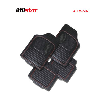 ATCM-2202 Vehicle Universal Waterproof car Floor Accessories Rubber Car Mat