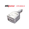 ATLIPOWER ATPI-8030U Modified Sine Wave Power Inverter 75W Rated with 150W Peak Power with USB Output