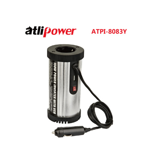 ATLIPOWER Modified Sine Wave Power Inverter 80W to 200W with DC5 V(0.5A,1A,2A) USB Output