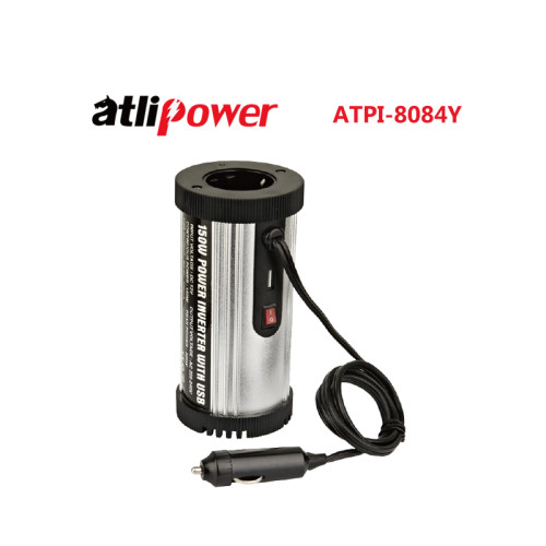 ATLIPOWER Modified Sine Wave Power Inverter 80W to 200W with DC5 V(0.5A,1A,2A) USB Output