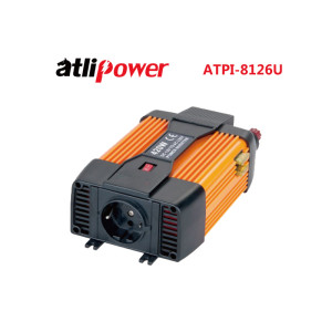 ATLI POWER PI-8126U Approved Modified Sine Wave Power Inverter Power Supplies Electrical Supplies DC Converters