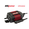 ATLIPOWER Modified Sine Wave Power Inverter,DC 12V DC 24V to AC100V-120V with DC5 V(0.5A,1A,2A) USB Output