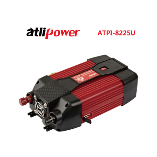 ATLIPOWER ATPI-8225U Modified Sine Wave Power Inverter 300W with Peak Power 600W with DC5 V(0.5A,1A,2A) USB Output