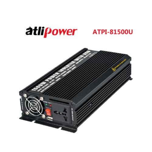 ATLIPOWER ATPI-8800U Modified sine wave Power Inverter 800W to 1500W with Dual sockets Output