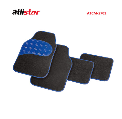 ATCM-2701 High Quality Luxury Car Mats Custom Waterproof Carpet Car Mat