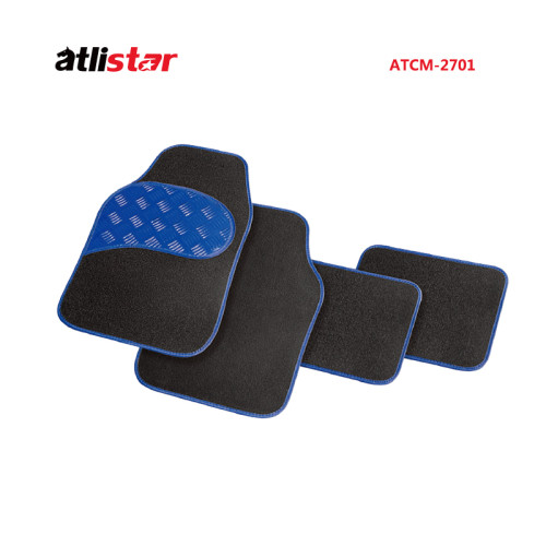 ATCM-2701 High Quality Luxury Car Mats Custom Waterproof Carpet Car Mat