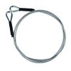 Single Leg Wire Rope Sling 1.6t/3500Lbs Rated Load 8.2 Feet Length, 1/2" Diameter, with 3/8" - 1/2" Sliding Choker Hook WLL 1.6t
