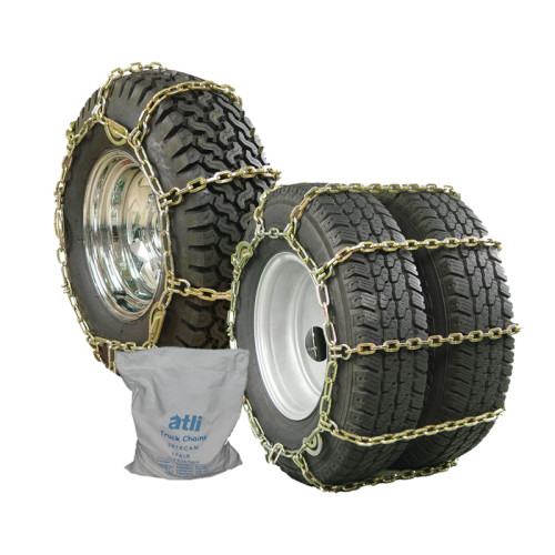 Atli 31S Square Straight Link Dual Mouting and Wide Base Truck Tire Chains