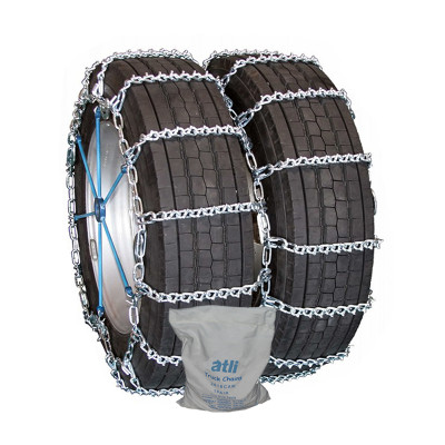 48'S Twist Link Dual-Triple V-Bar Truck snow chains