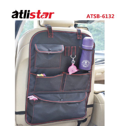 ATSB-6132 Multifunctional Seat Protector Bag Hanging Car seat Back Storage