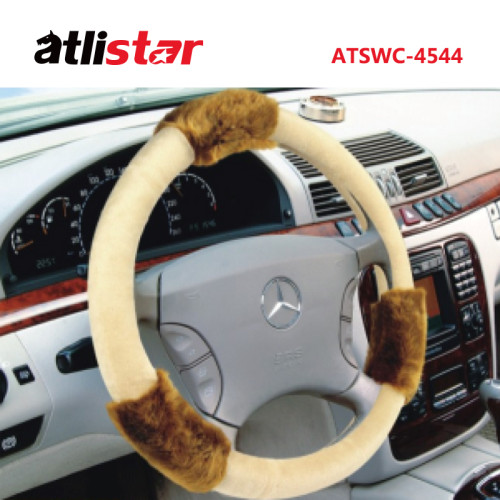 ATSWC-4544 Universal Car Steering Wheel Cover Protector Anti-Slip Universal Size Steering Wheel Cover