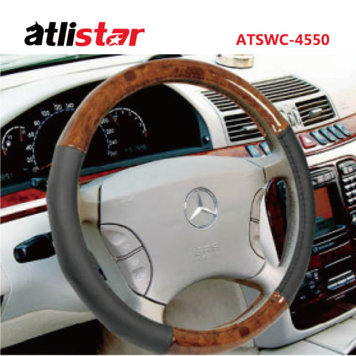 ATSWC-4550 New Car Accessories Anti-Slip and Comfortable Sports Leather steering wheel cover