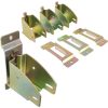 E-Track Wood Beam Brackets Socket Fittings with E-Track Single Slot Tie-Down Anchor Strap,E Track Accessories Cargo Storage Lumber Bracket Truck ,Van, RV, Cargo Tie-Down Systems,ETrack Tiedowns