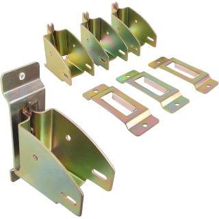 E-Track Wood Beam Brackets Socket Fittings with E-Track Single Slot Tie-Down Anchor Strap,E Track Accessories Cargo Storage Lumber Bracket Truck ,Van, RV, Cargo Tie-Down Systems,ETrack Tiedowns