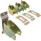 E-Track Wood Beam Brackets Socket Fittings with E-Track Single Slot Tie-Down Anchor Strap,E Track Accessories Cargo Storage Lumber Bracket Truck ,Van, RV, Cargo Tie-Down Systems,ETrack Tiedowns