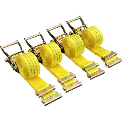 4 Pack E-Track Ratchet Straps 2