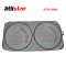 Front Sunshades UV protection silver polyester  windshield designer Custom car sunshade