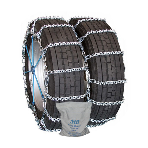 TV48 Twist Link With V-Bar snow chains, tire chains for dual/trip wheel