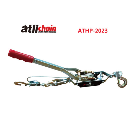 1ton 2ton 3ton 4ton ratchet hand cable wire rope puller ratchet car dent puller hand gear