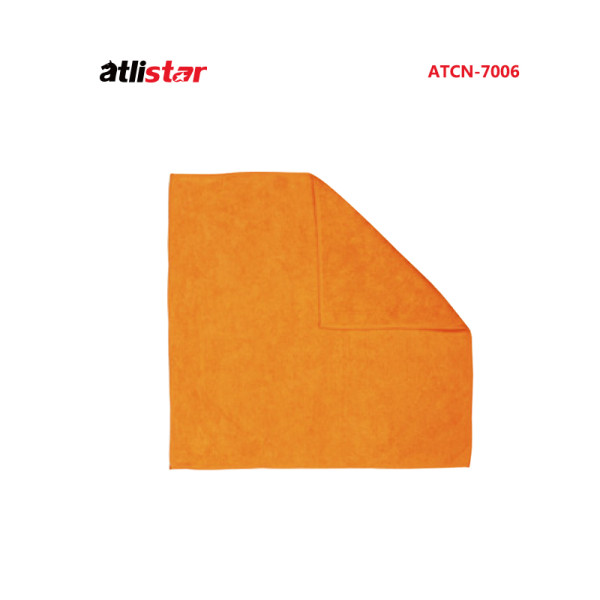 ATLI ATCN-7006 Car wash towel thickened absorbent double sided coral velvet wipe car towel Warp knitting towel