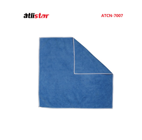 ATLI ATCN-7007 Car wash towel thickened absorbent double sided coral velvet wipe car towel Polyester warp knitting towel