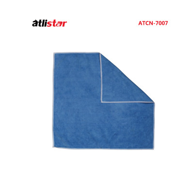 ATLI Car wash towel thickened absorbent double sided coral velvet wipe car towel Polyester warp knitting towel ATCN-7007