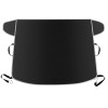 Windshield Cover for Ice and Snow Waterproof Snowproof Black Car Snow Shield