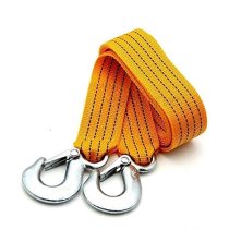 Car Tow Rope Straps with Hooks-3 Tons 3 Meters (9.84ft) High Strength Cable Cord Heavy Duty Recovery Securing Accessories for Cars Trucks