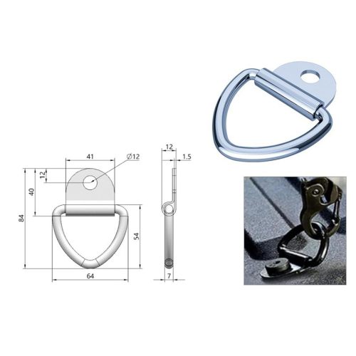 10Pcs D Shape Ring Tie Down Anchors Ring Fittings for RV Trailers| Parts & Accessories | Car & Truck Parts