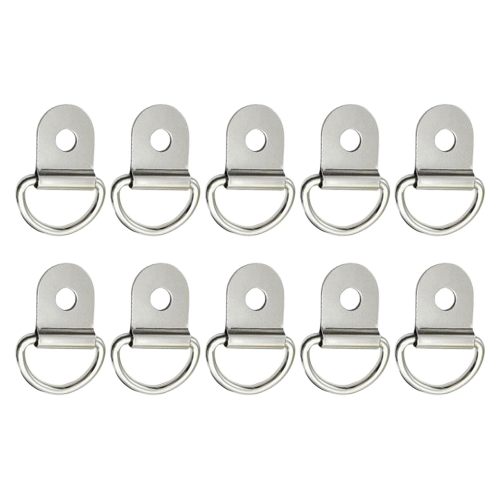 10Pcs D Shape Ring Tie Down Anchors Ring Fittings for RV Trailers| Parts & Accessories | Car & Truck Parts