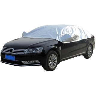 High Quality Waterproof Protection from Sun Snow Dust and Rain Half Car Cover