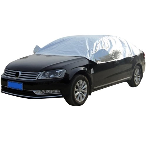 High Quality Waterproof Protection from Sun Snow Dust and Rain Half Car Cover