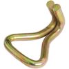 4PCS Double J Hook Heavy Duty Ratchet Tie Down Straps with Hooks Load 2204 Lbs Tensioner Double Row Hook Binder Accessories