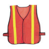 ATLI ATRV1220 High Visibility Reflective Safety Vest,Made from Breathable and Mesh Fabric,light weight for Man and Woman